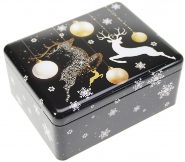 Keksdose mit Scharnierdeckel