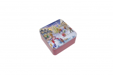 Gebäck-/Geschenkdose mit plug-in Deckel