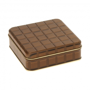 Quadratsiche Dose Pralinen/Trüffel (100g)