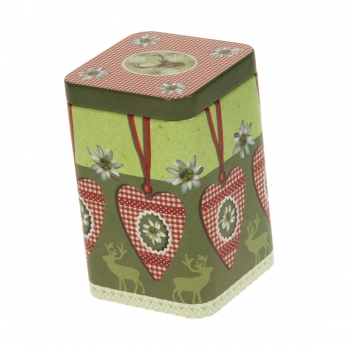 Teedose mit Plug-in Deckel 100g